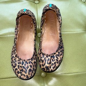Tieks Leopard flat